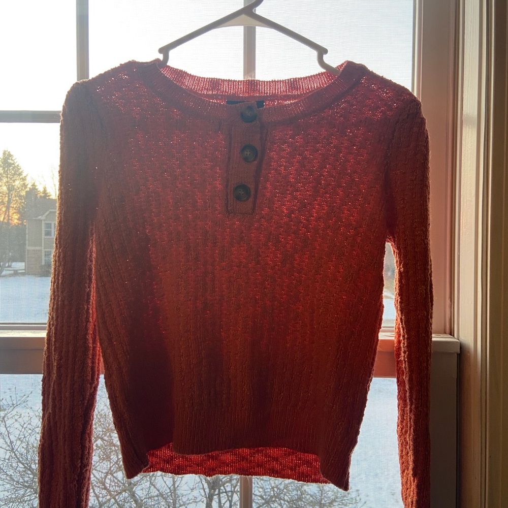 Cropped Chunky Sweater